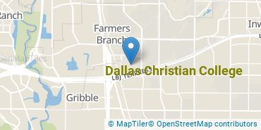 Location of Dallas Christian College