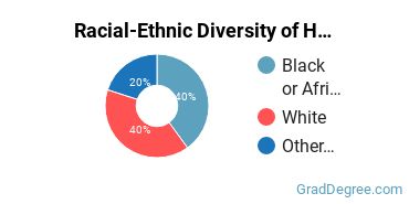 Graduate Racial-Ethnic Diversity at Huntingdon College