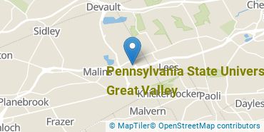 Location of Pennsylvania State University-Penn State Great Valley