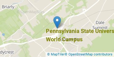 Location of Pennsylvania State University-World Campus