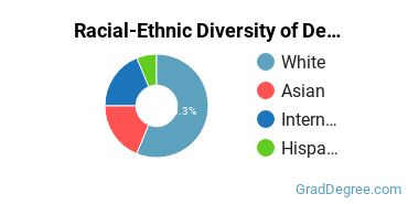 Racial-ethnic diversity of Design & Applied Arts majors at Rhode Island School of Design