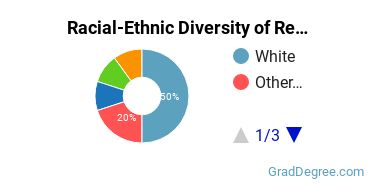 Racial-ethnic diversity of Real Estate majors at University of Central Florida