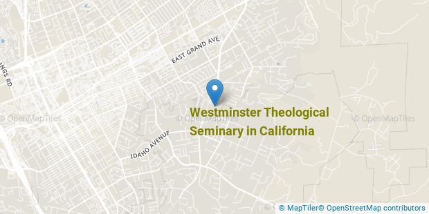 Westminster Theological Seminary in California Overview Grad Degree
